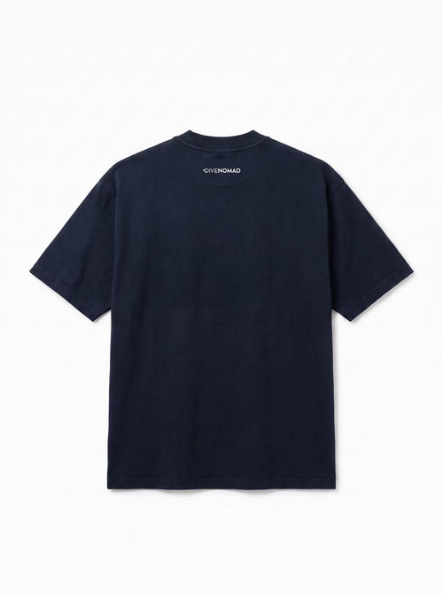 Camiseta Blue Silence – Algodón Pima