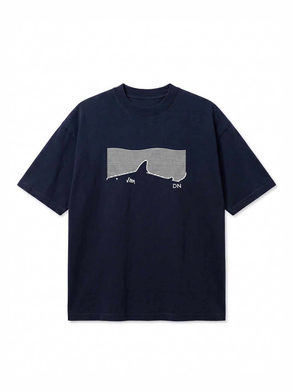 Camiseta Blue Silence – Algodón Pima