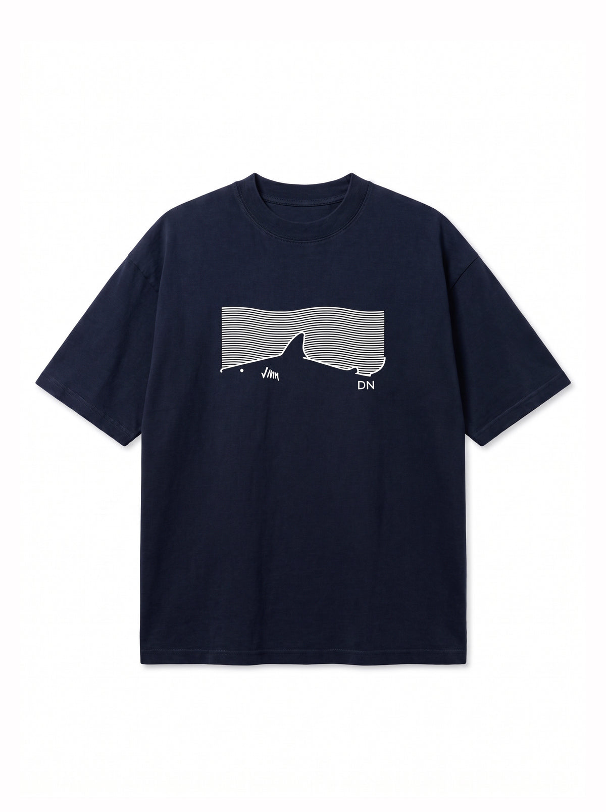 Camiseta Blue Silence – Algodón Pima