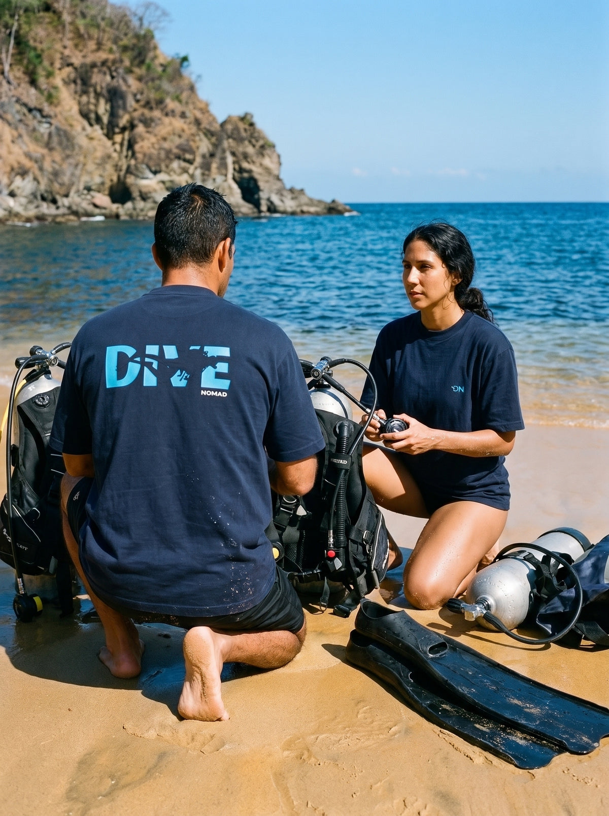 Camiseta The Diver – Algodón Pima
