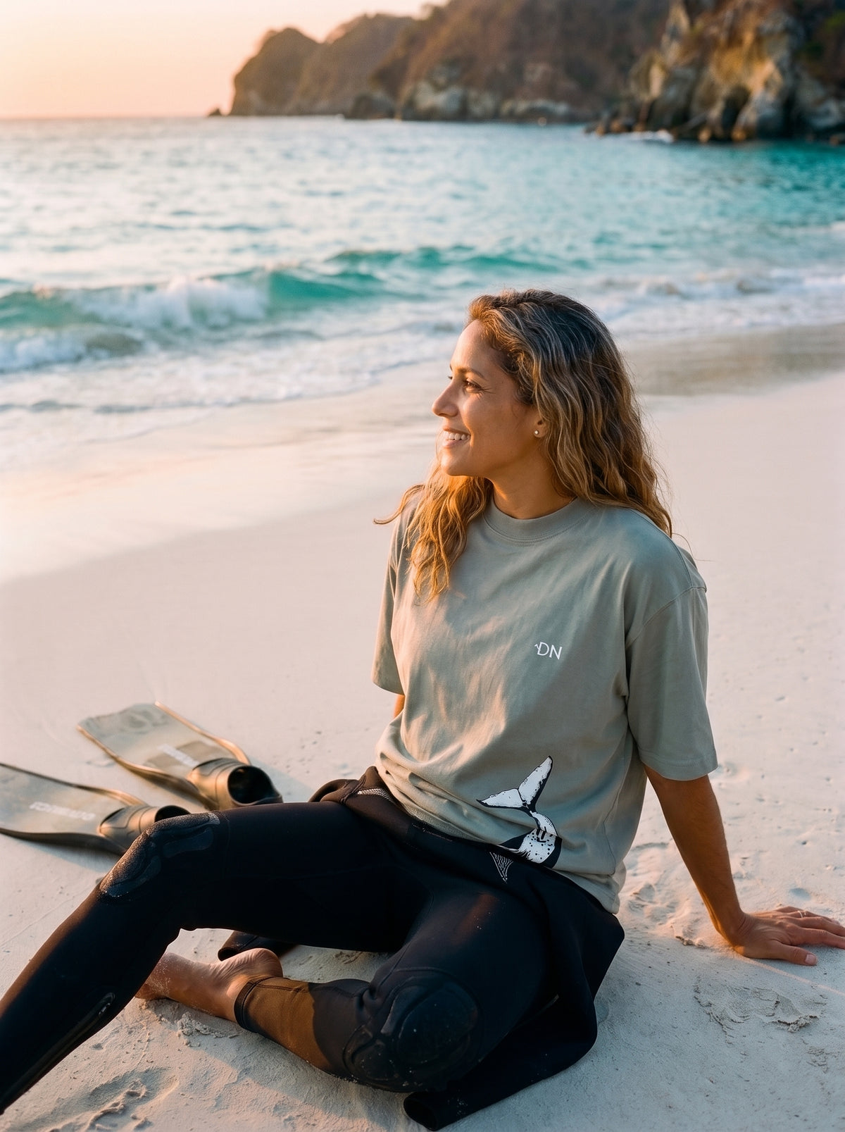 Camiseta Blue Passage – Algodón Pima.