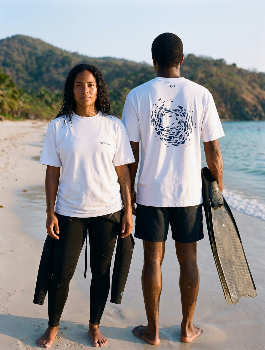 Camiseta School of Fish – Algodón Pima